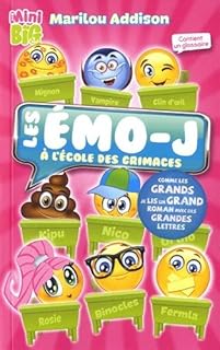 jaquette livre Emo-J T01: A l'école des grimaces
