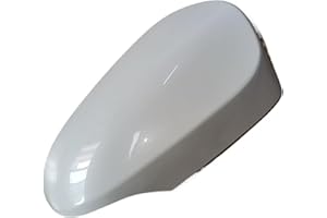 LINQIANBHD Carcasa Espejo Coche Cubierta Espejo Retrovisor Coche Carcasa con Tapa para Toyota para Verso para Corolla para Auris para CHR 2012 2013 2014 2015 2016 2017 2018 2019 Marco Espejo(R White Pearl)