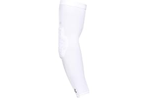 Under Armour Coudière de compression pour adulte Game Day Armour Pro, technologie HEX Active Wear, pour basket-ball, football, tennis, haltérophilie, crossfit et plus encore