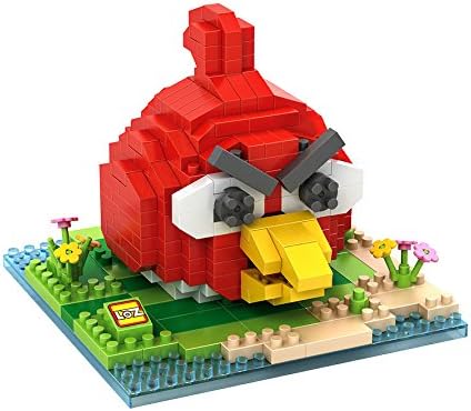 iBlock Fun Building Blocks – Miniature Loz – Red Angry Bird