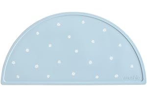Mushie Silikonunderlägg Bordstablett för barn | Halkfri design