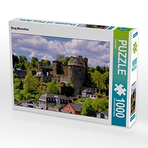 Preisvergleich Produktbild Burg Monschau 1000 Teile Puzzle quer