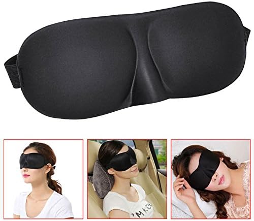 3D Eye Mask Sponge Cover Blindfold Travel Sleep Rest Shade Blinder Comfort Rest Travel Sleeping Mask XpressBuyer