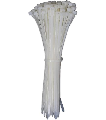 Set 100 Pz Fascette Serracavo Autobloccanti In Nylon Bianco 4.8 X 350m 48 350 B 10f2e339 9a28 48f9 A0f5 66b8208b8204