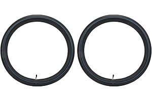 Asixxsix 2.50-18 2.75-18 3.00-18 Tubos Interiores de Motocicleta, 2 Piezas Tubos de Neumático de Motocicleta de Goma Premium con Vástago de Válvula Recta TR4 Tubo de Motocicleta de 18 Pulgadas