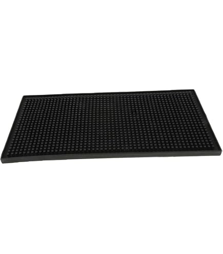 2 Pezzi Tappetino Bar In Gomma 18x12 Pollici Superficie