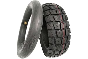 JORZER Electric Scooter Tire 10inch Non-slip E-scooter Rubber Tyre Replacement Inner Outer Tire Compatible with Xiaomi M365/m365 Pro （Inner +Outer Tire）