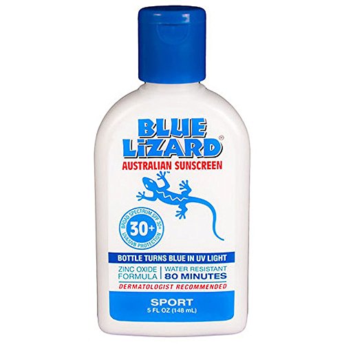 Blue Lizard Australian Suncream, Sport SPF 30+, 5-Ounce