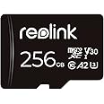 REOLINK 256GB microSDXC Memory Card, Up to 100MB/s, 4K UHD, U3, A2, V30, Class 10, FAT32, Micro SD Card Fully Compatible with Reolink Security Camera, Reolink PoE/WiFi/Battery Doorbell