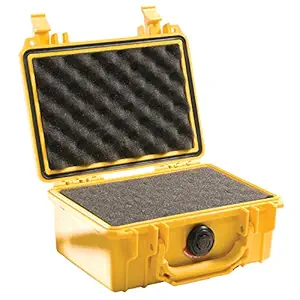 Pelican 1120 Camera Case with Foam (Yellow)