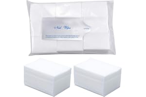 Disino Toallitas De Algodón Para Uñas Sin Pelusas, 600 Piezas