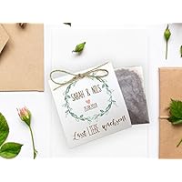 Gastgeschenk zur Hochzeit Personalisiert inkl. Blumensamen Forever in Love