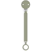 Suavinex, Silicone Pacifier Holder, Clip Clip with Flat Silicone Ribbon, Dummy Chain for Babies +0 Months, Clip with Silicone