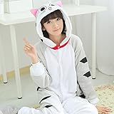 Keral Cosplay Kostüme Tierkostüme Erwachsene Pyjamas Kostüm Schlafanzug Nachtwäsche Kostüm S Käse Katze -
