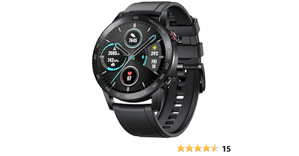 HONOR MagicWatch 2 46mm schwarz, Minos-B19S: Amazon.de: Elektronik \u0026 Foto