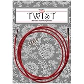ChiaoGoo Twist RED Cable for Interchangeable Needles, 93 cm, Small, 1 pc
