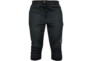REHAB GK Rehab - Pantaloni da portiere 3/4 per bambini e adulti, abbigliamento da portiere per allenamento e gioco, taglia 128-XXL