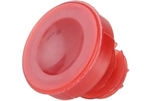 SUUONEE Couvercle de réservoir de pompe de direction assistée, 53697-SB3-952 Couvercle de bouchon de réservoir de pompe de direction assistée pour Acura, Rouge