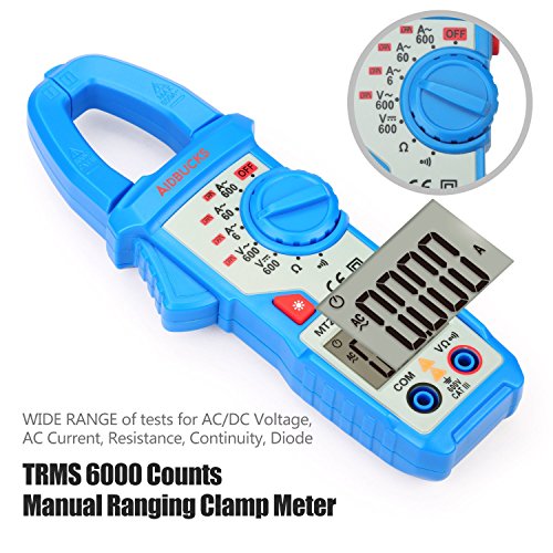 Strommesszange Aidbucks MT200 Automatischer Amperemeter 6000 Counts AC/DC True RMS - 2