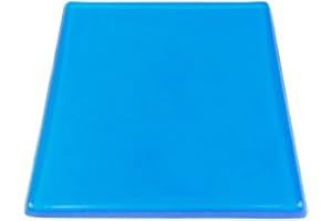 ColdShine Motorcycle Seat Gel Pad Motorcycle Seat Cushion Shock Absorption Mat DIY Seat Pad Office Chair Car Seat Pad(25 x 22 x 1cm)