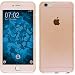 Produktbild PhoneNatic Case kompatibel mit Apple iPhone 6s / 6 - Gold Silikon Hülle 360° Fullbody Cover