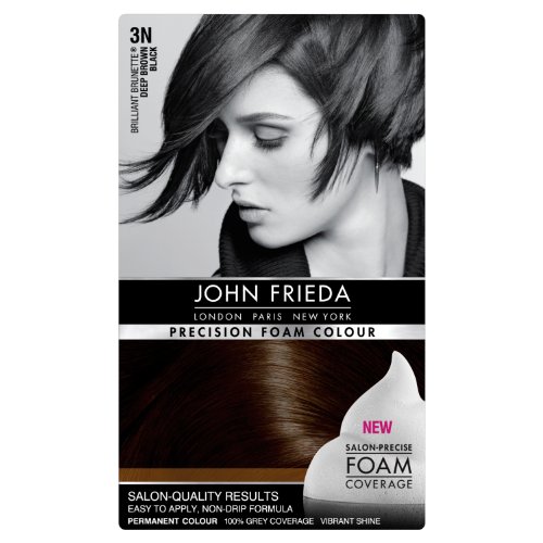 John Frieda Precision Colour Deep Brown Black 3N
