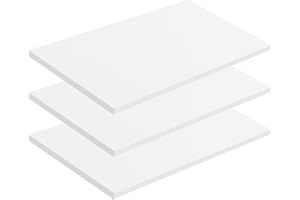 ‎MOKEBO mokebo® Einlegeböden für Schränke aus Holz 'Die Einleger' in weiß, Mehrzweckschrank, Aktenschrank oder Dielenschrank in 57x1.50x29.50 (B/H/T in cm)