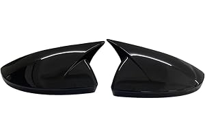 För A&udi A6L C8 A6 S6 A7 S7 A8 2019-2025 LHD Blank Black/Carbon Look Bil Side Wing Backspegelskydd Passar Backspegelskydd