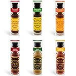 Mexican Tears&reg; - 6er Pack, scharfe Sauce aus Chipotles, Jalapeños und Habaneros mit Honig-, Tomatenessig & Fleur de Sel im edlen Einzelflaschenkartons [6x100ml scharfe Sauce]