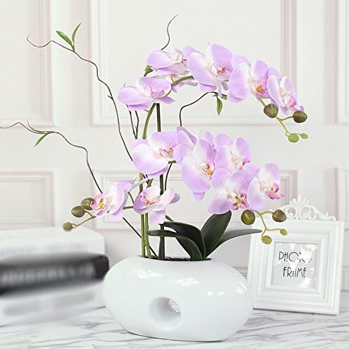 GBHNJ False Simple Style Pu Purple Butterfly Orchid Artificial Decoration