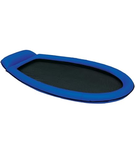 PZCC 2PCS Fauteuil de Piscine Gonflable pour Adulte - Fauteuil Flottant pour l'eau | Idéal pour Les fêtes, l'été, la Plage, Les Lacs et Toutes Les activités Aquatiques (Bleu + Rose