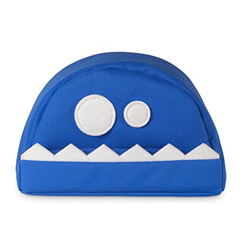 TMPRODUCTS Tablet Kissen fläzbag® (blau) iPad Kissen / Tabletkissen Universal Halter Stand für kindle Oasis, Apple iPad (mini), iPad Air, tolino usw – Witziges Monster Design - 3
