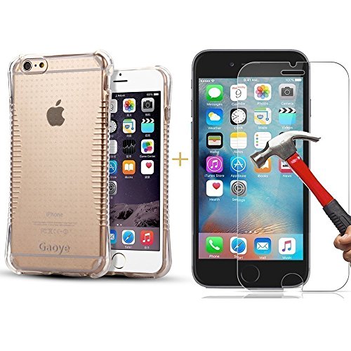 iPhone 6S Plus Funda iPhone 6S Plus Protector de pantalla Gaoye Ultra Hybrid Coj n de aire Crystal Clear transparente Panel posterior TPU Bumper para Apple iPhone 6 6S Plus - Nano Crystal Clear Protector de pantalla pl stico transparente iPhone 6 6s Plus reviews iPhone 6S Plus Funda iPhone 6S Plus Protector de pantalla Gaoye Ultra Hybrid Coj n de aire Crystal Clear transparente Panel posterior TPU Bumper para Apple iPhone 6 6S Plus - Nano Crystal Clear Protector de pantalla pl stico transparente iPhone 6 6s Plus