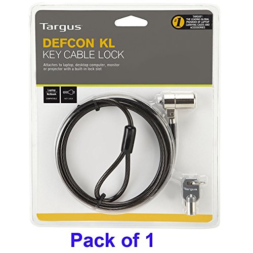 Preisvergleich Produktbild Targus Defcon Schlüssel Sicherheit Kabel Schloss