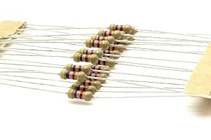 MIKROTECK 20x Résistances carbone ¼W - 0.25w - 5% - 4.7kohm - 4.7k - CCO - 47res070