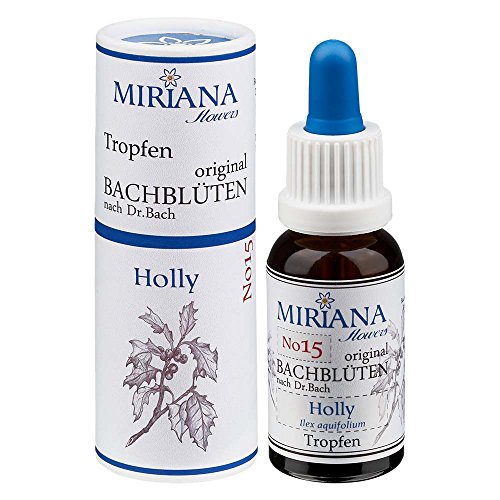 Preisvergleich Produktbild MirianaFlowers Holly 20ml Bachblüten Stockbottle