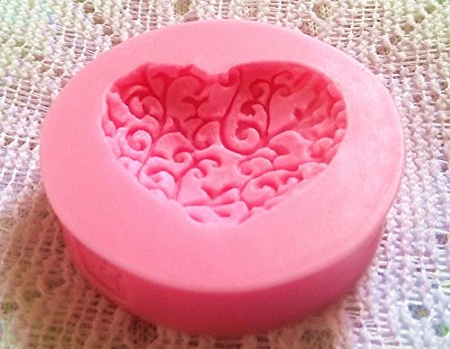 CAOLATOR Silikon Backform 3D Ein Hohlraum Herz Handgefertigte Kuchen Form Bakeware Werkzeug Silikon Form Handgefertigte Form - 6