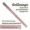 Grillzange Aus Holz Mit Hochwertiger Gravur Wrstchendompteur