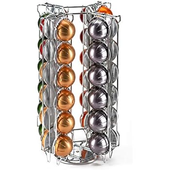 Amazon.de: Nespresso Vertuo Pod Halter für 48 Kaffeepads auf drehbarer
