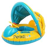 Peradix Piscine Gonflable Enfant avec Pare-Soleil