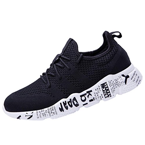 Preisvergleich Produktbild Turnschuhe Herren Sonnena Bequem Mesh Atmungsaktiv Joggingschuhe Männer Ultra-Light Schnürer Freizeitschuhe Sportschuhe Rutschfeste Sneaker Outdoor Bequem Low-Top Schuhe Gymschuhe