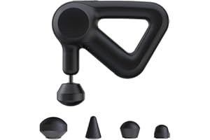 Theragun Prime - Electric Handheld Massage Gun - Smart App and Bluetooth Enabled Percussion Massage for Athletes - Deep Tissue Muscle Therapy Device with Quietforce Technology - 4th Generation - Black