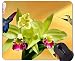 Produktbild Mousepad Fertigen Sie, Orchideen-weißes Orchideengelb kundenspezifisch an Mousepad