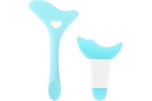 WLLHYF 2 Stück wiederverwendbare Augenschablonen Make-up-Hilfswerkzeug Silikon-Eyeliner-Hilfsmittel Mascara-Schutz 3-in-1-Eyeliner-Applikator-Führungswerkzeug für Make-up Wimpern Lidschatten