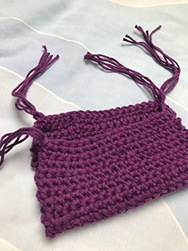 Purple Cotton Dish Cloths - Range of Sizes