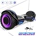Produktbild Mega Motion 6,5 Zoll Elektro Skateboard E-Board Hover - mit RGB LED auf Rädern - LED Zelt - Bluetooth Lautsprecher - 700W Motor - Gyropod Modell