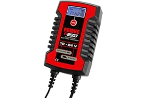 Ferve F-2507 Cargador Automático de Baterías de Plomo Ácido