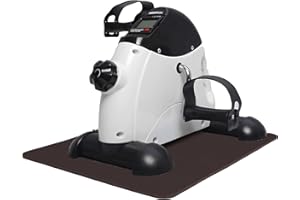 PROIRON Mini Cyclette con Monitor Digitale e Tappetino Antiscivolo- Pedaliera Fitness con resistenza regolabile per Braccia e Gambe per Giovani e Anziani in Casa o in Ufficio