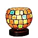Produktbild SASA Europäische, Bunte, Mode-Design Mosaic Bowl LED-Schreibtischlampe, mit Handwerk, Mosaikglas gestaltet Lampenkörper für Schlafzimmer, Wohnzimmer, Dekoration, weibliches Geschenk