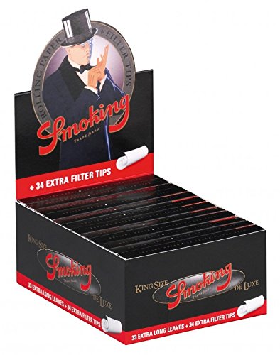Smoking Blättchen Smoking Deluxe Slim and Tips x 24